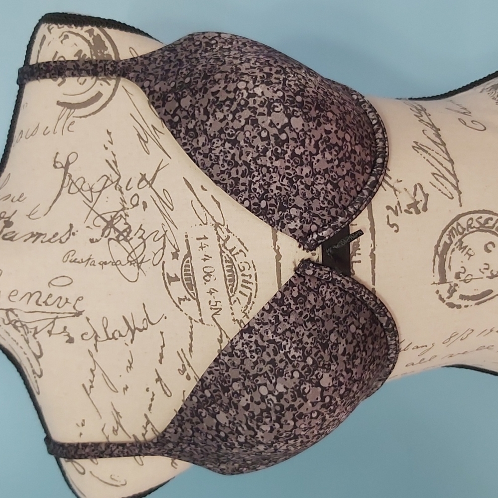 Simply Vera Bra black and silver 36 D